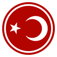 TÜRK BAYRAĞI YUVARLAK 70'ler Logo PNG Vector
