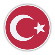 TÜRK BAYRAĞI YUVARLAK 90'lar Logo PNG Vector