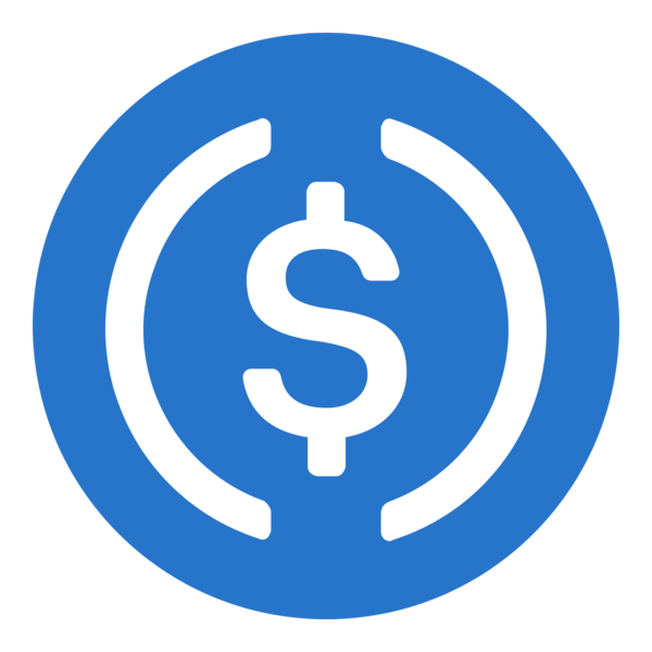 USD Coin (USDC) Logo PNG Vector