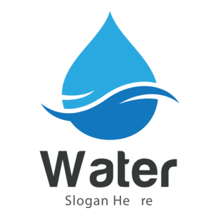water Logo PNG Vector