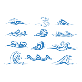 wave Logo PNG Vector