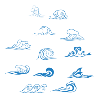wave Logo PNG Vector