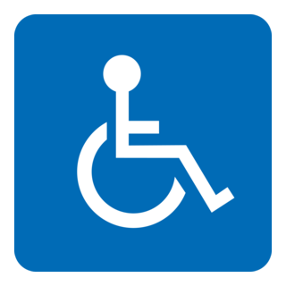 wheelchair accessible Logo PNG Vector