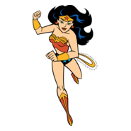 Wonder Woman Logo PNG Vector