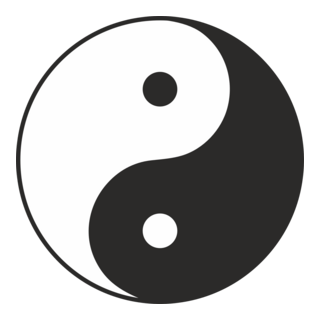 Yin & Yang Logo PNG Vector