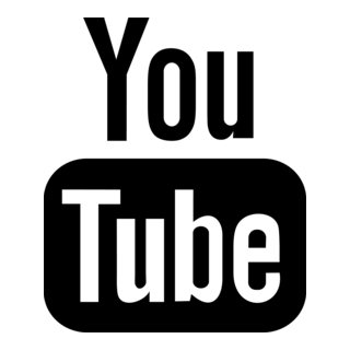 YouTube Black Logo PNG Vector